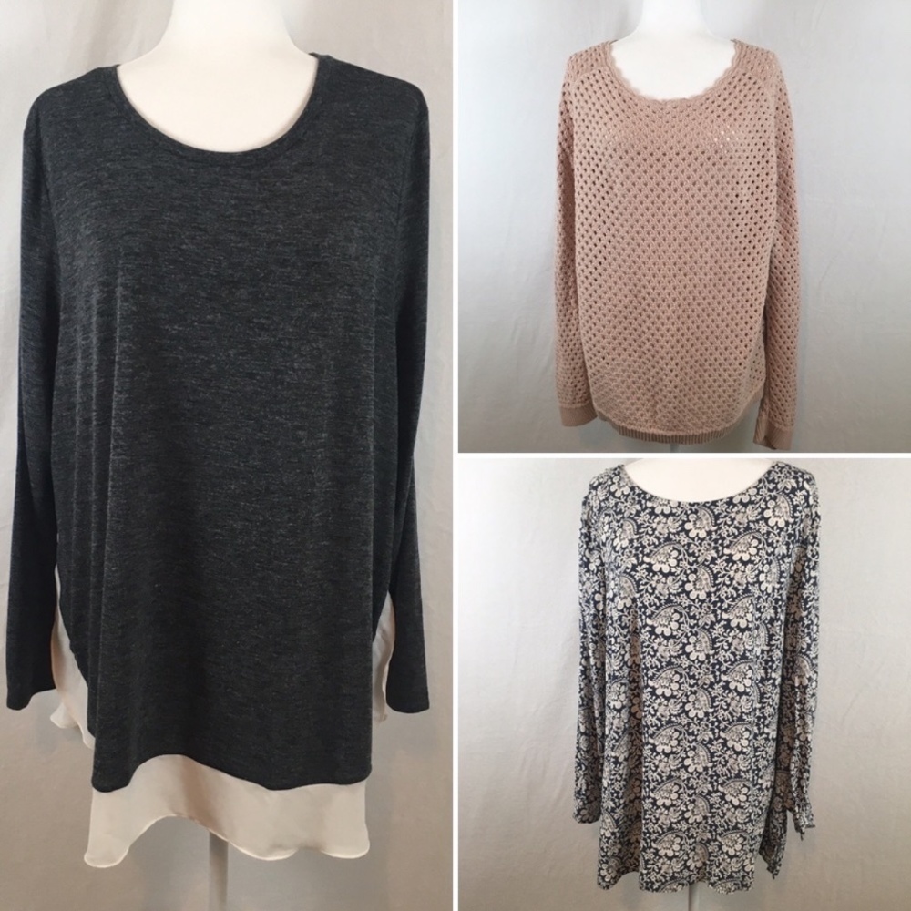 LOFT 3 Piece Top Bundle XXL
